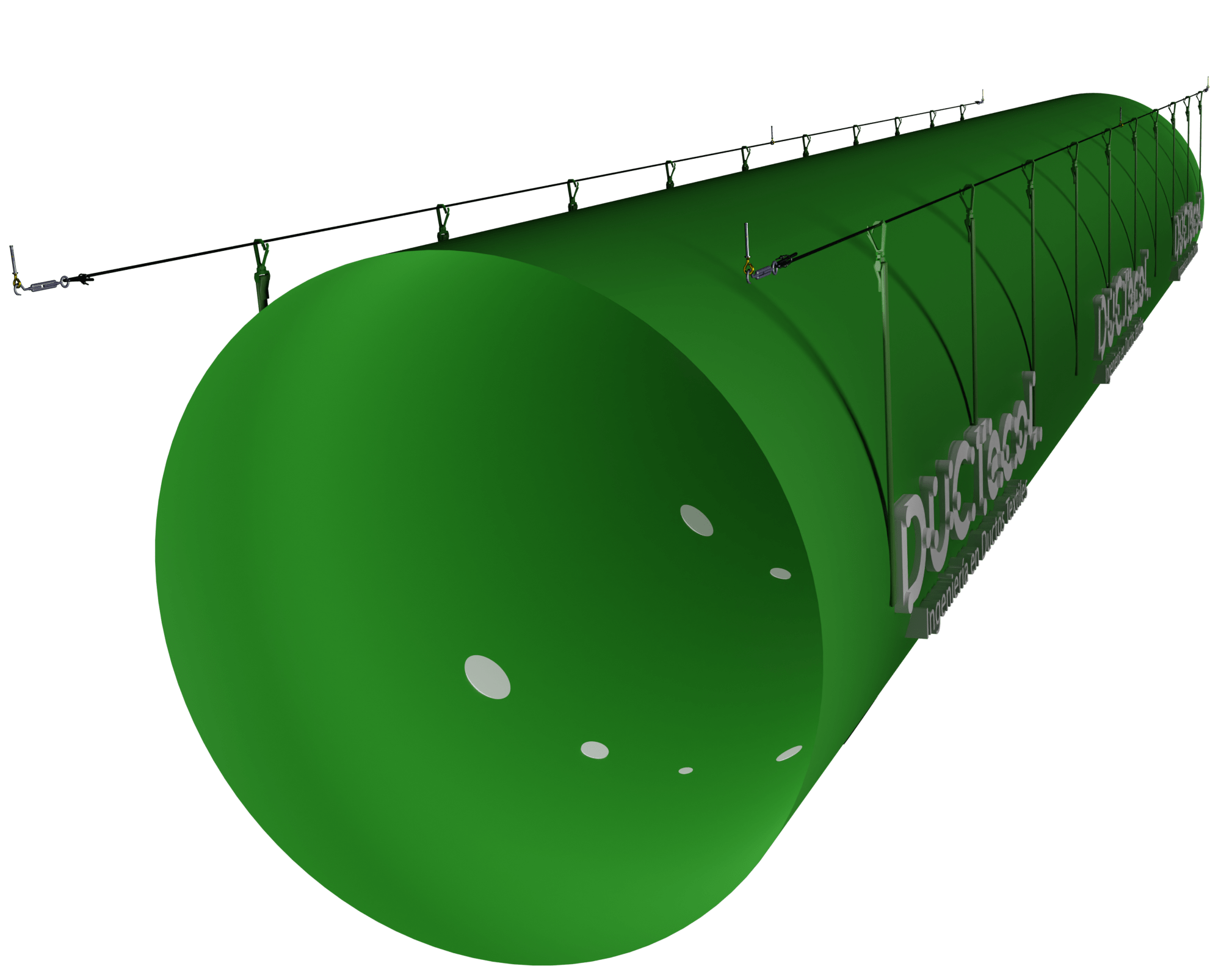 Circle Fabric Duct